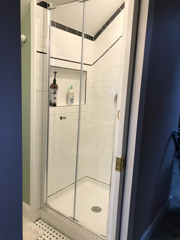 Butterfly Bi Fold Shower Door Base Dreamline