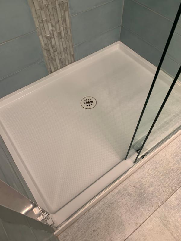 SlimLine 42 Inch D x 42 Inch W x 2-3/4 Inch H Double Threshold Shower Base