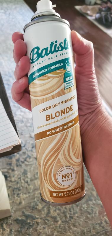 Customer photo for "No color in my Batiste Blonde Dry Shampoo"