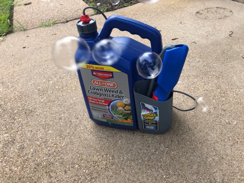 Collapsible handle packs away easy In attached compartment