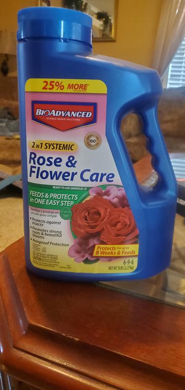 BioAdvanced - 2-In-1 Systemic Rose &Flower Care II* 5 lb. Granules