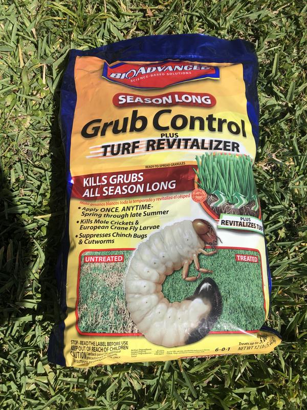  BioAdvanced Season Long Grub Control, Ready-to-Spread Granules  for Insects, 10 LB : Everything Else