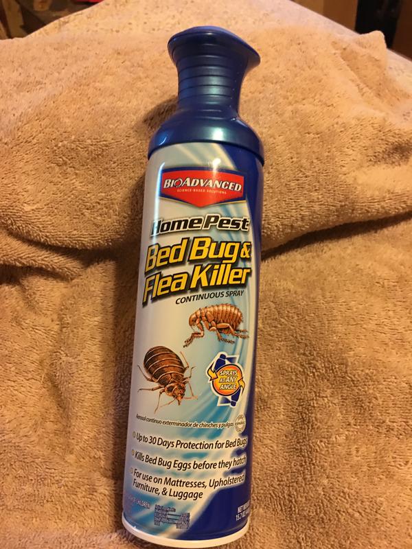 Home Pest Bed Bug Flea Killer, Continuous Spray I,