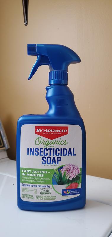 Organics Brand Insecticidal Soap, Ready-to-Use, 24 oz