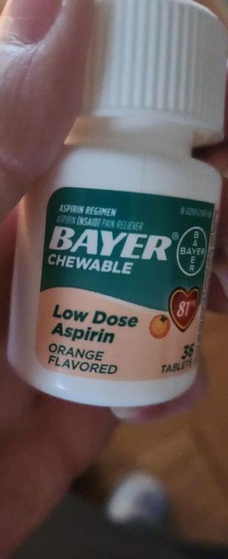 Bayer Low Dose Aspirin Regimen 81mg| Bayer Aspirin
