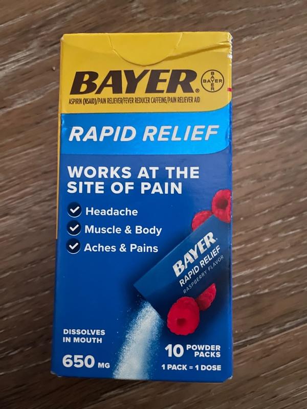 Bayer® Rapid Relief Powder Packs | Bayer® Aspirin