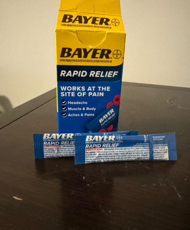 Bayer® Rapid Relief Powder Packs | Bayer® Aspirin