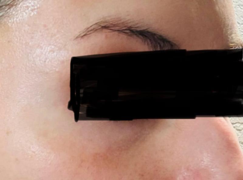 Under eye is brighter and crow feet disappeared!!!