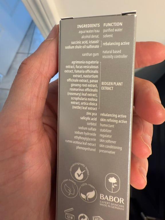 Love that they include the ingredients and their purpose!