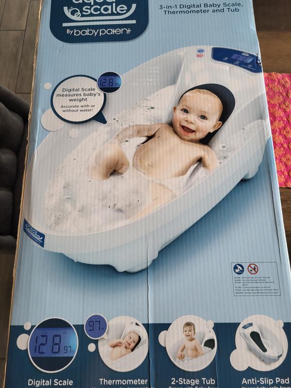 Baignoire bébé Aquascale de Baby Patent