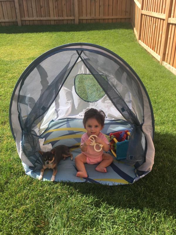 BabyMoov Anti-UV Tent, UPF 50+ Pop-Up Sun Shelter for Children