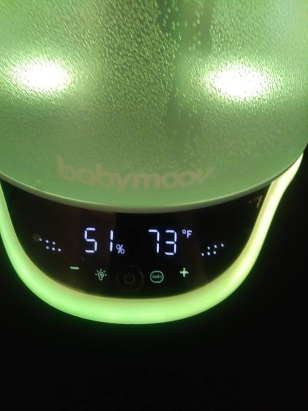 Green light. Touch sreen