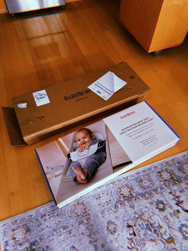 Customer photo for "Love our Bouncer Balance Soft"