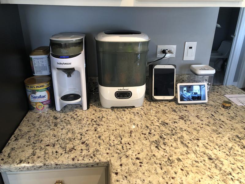 Baby Brezza® One Step Advanced Baby Bottle Sterilizer Dryer in White