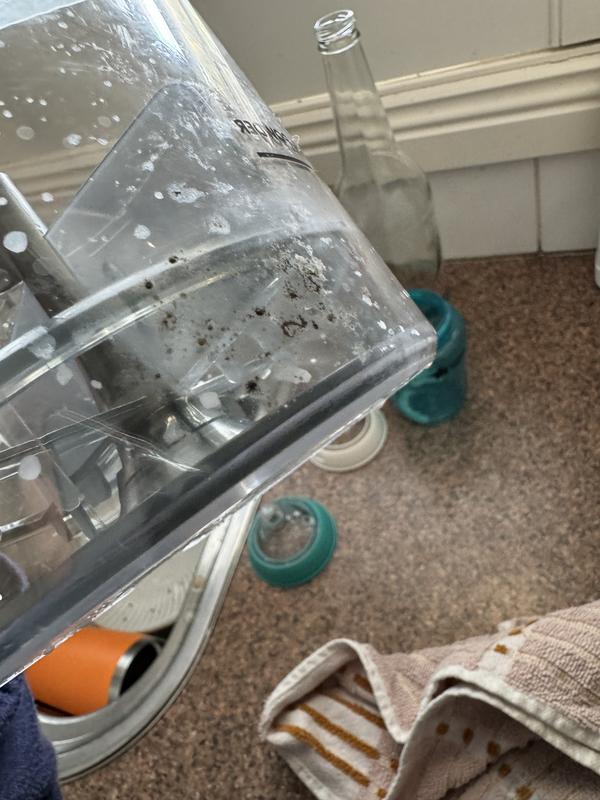 Customer photo for "Faulty machinery creating mould."