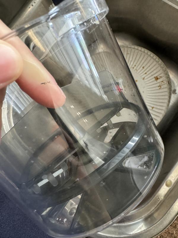 Customer photo for "Faulty machinery creating mould."