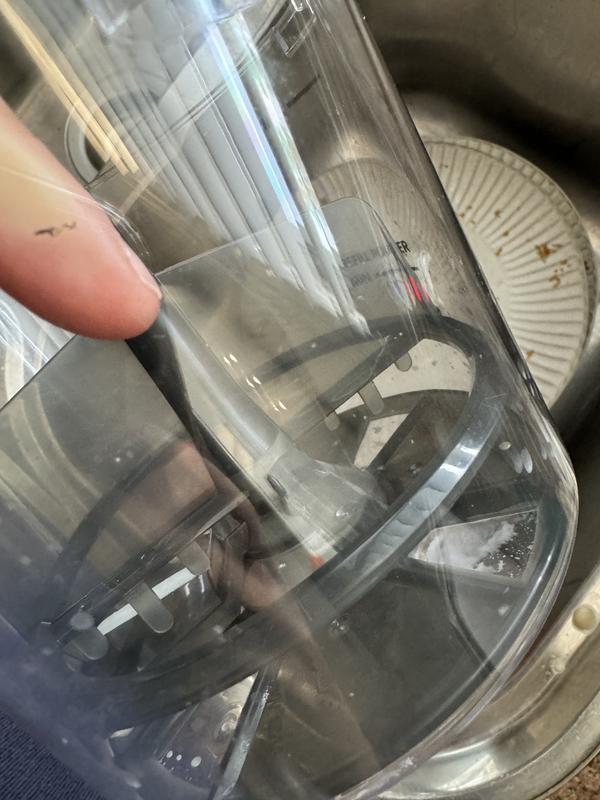 Customer photo for "Faulty machinery creating mould."