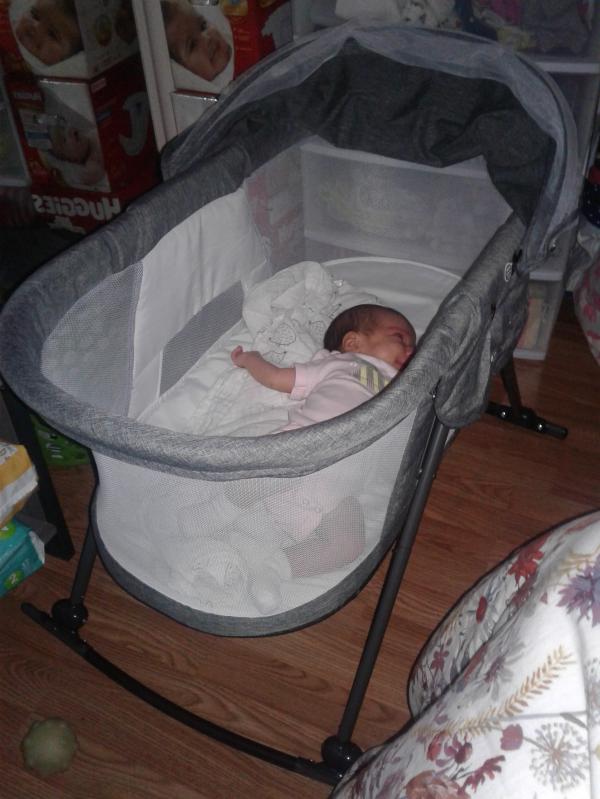 safety first nap and go rocking bassinet