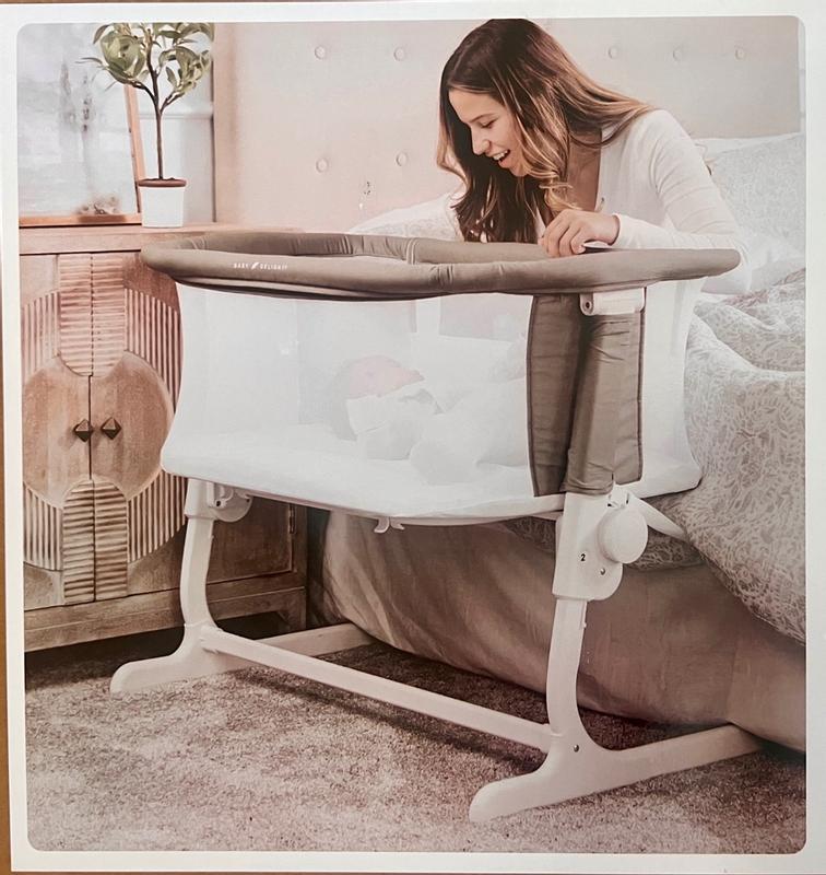 Beside Me™ Dreamer Organic Bassinet Bedside Sleeper Organic Sage