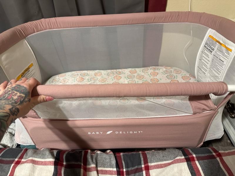 Beside Me™ Dreamer Organic Bassinet Bedside Sleeper Organic Sage