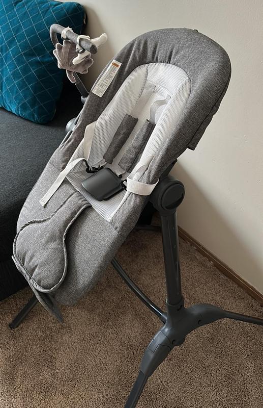 Beaba Up And Down Height Adjustable Bouncer Relax Grey