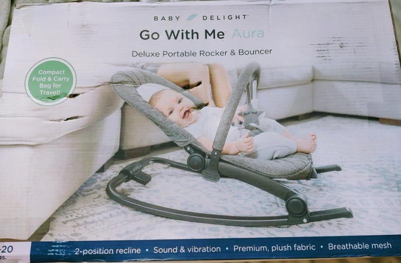 Aura Deluxe Rocker Bouncer Baby Delight