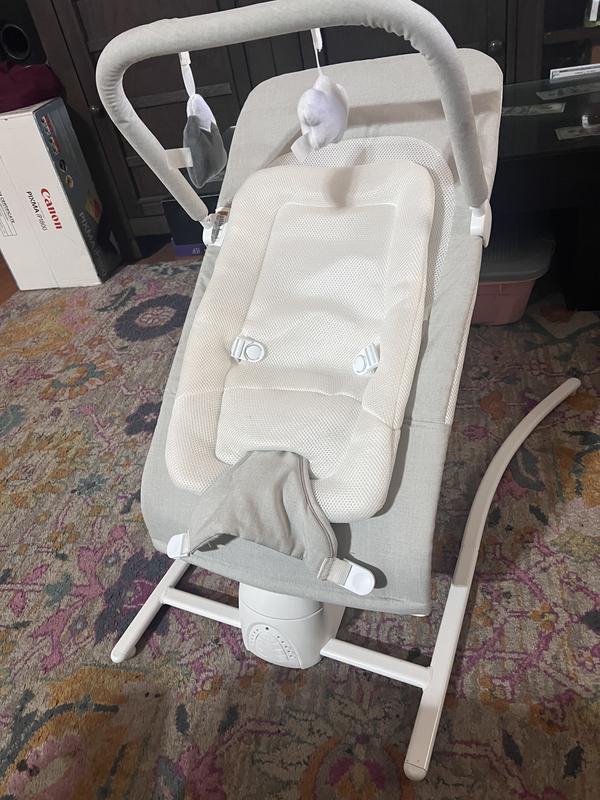 Alpine Wave Deluxe Bouncer-Driftwood Grey | Baby Delight