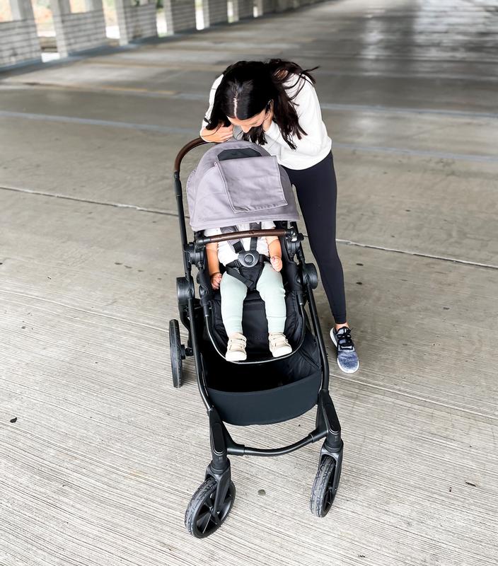 Baby Jogger City Select 2 Single-to-Double Modular Travel System, Includes  City GO 2 Infant Car Seat, Radiant Slate