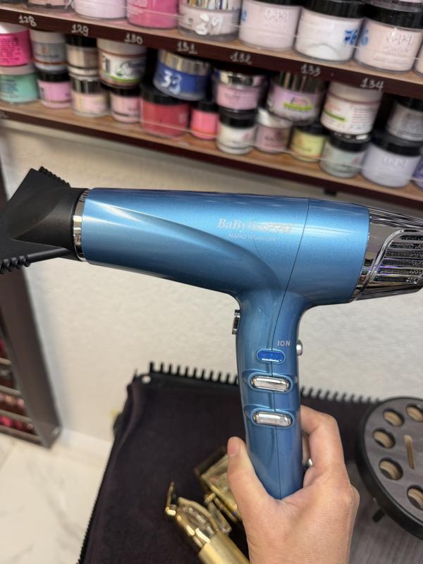 Nano Titanium Dual Ionic Dryer (Black & Blue)