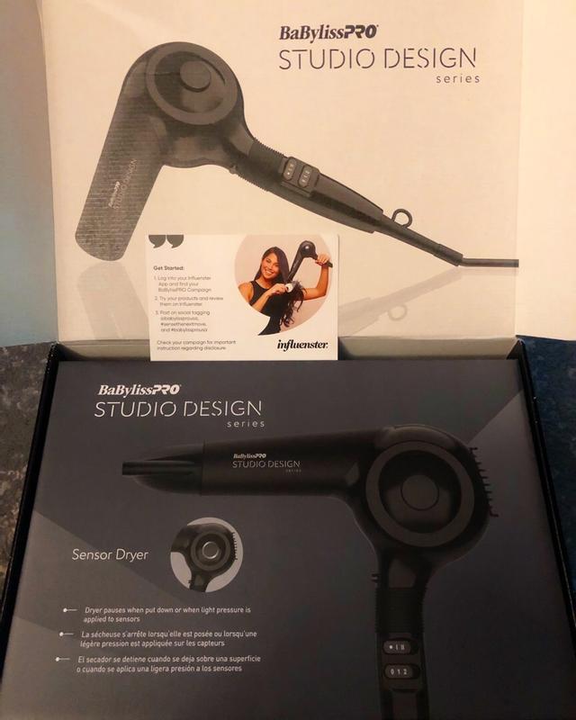 BABYLISS PRO Hairdryer Leandro Limited Hair hotsell Dryer NEW NWT Hair Styling Sensor