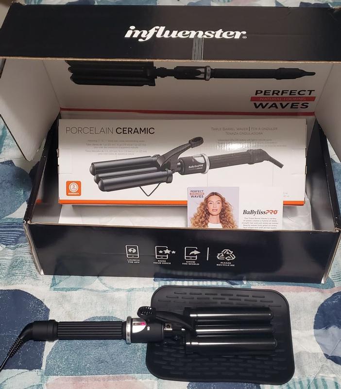 BaBylissPRO Porcelain Ceramic Triple Barrel Waver