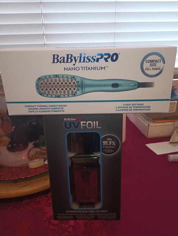 BaBylissPRO - Nano Titanium Ionic Thermal Paddle Brush