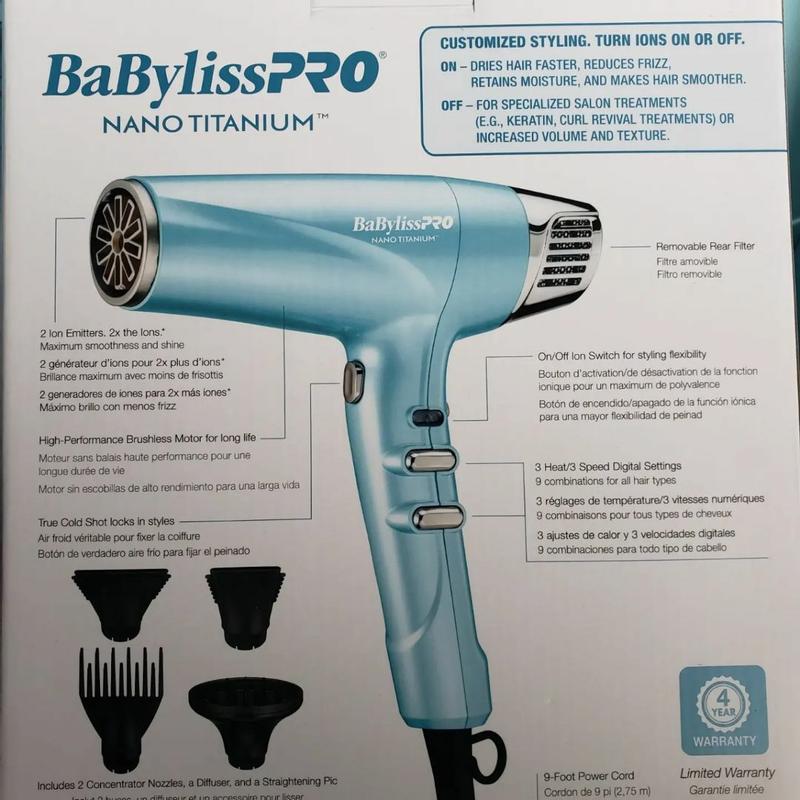 Dual Ionic Dryer BaBylissPRO