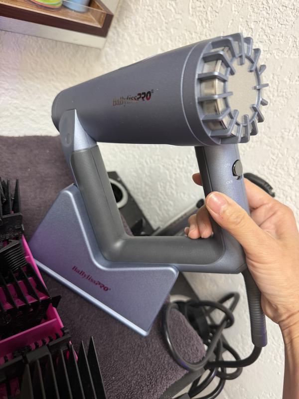 Nano Titanium Dual Ionic Dryer (Black & Blue)