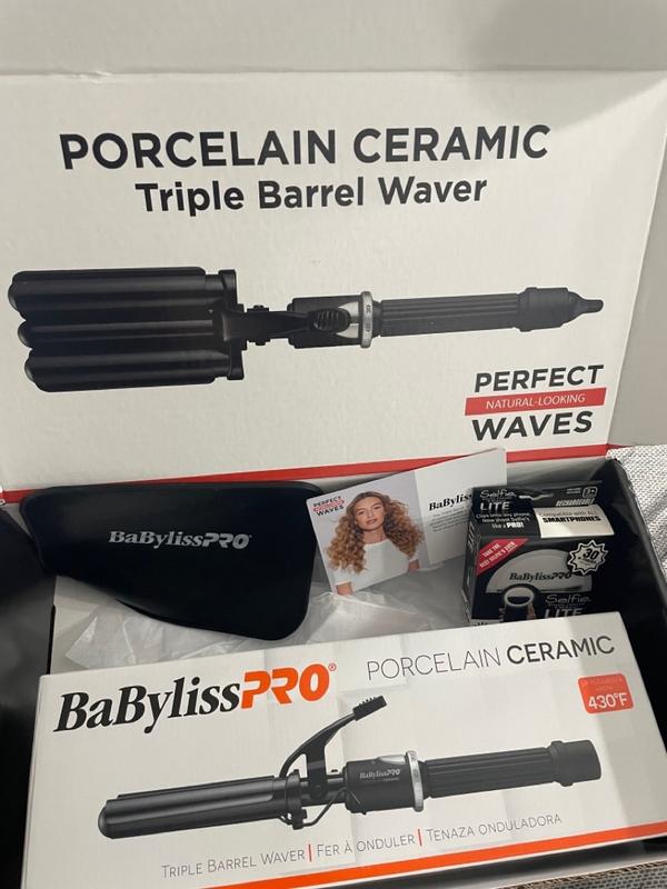 Babyliss 3 barrel waver best sale