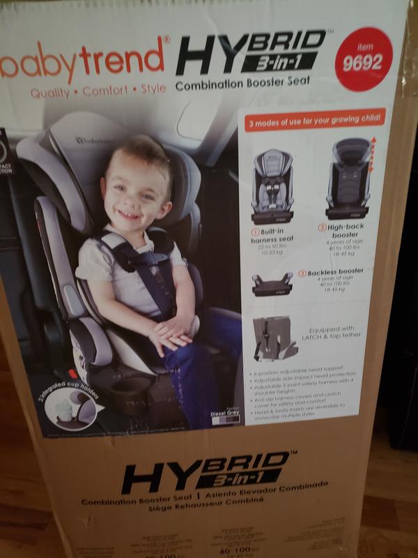 Hybrid™ 3-in-1 Combination Booster Car Seat - Diesel Grey (Target Exclusive)