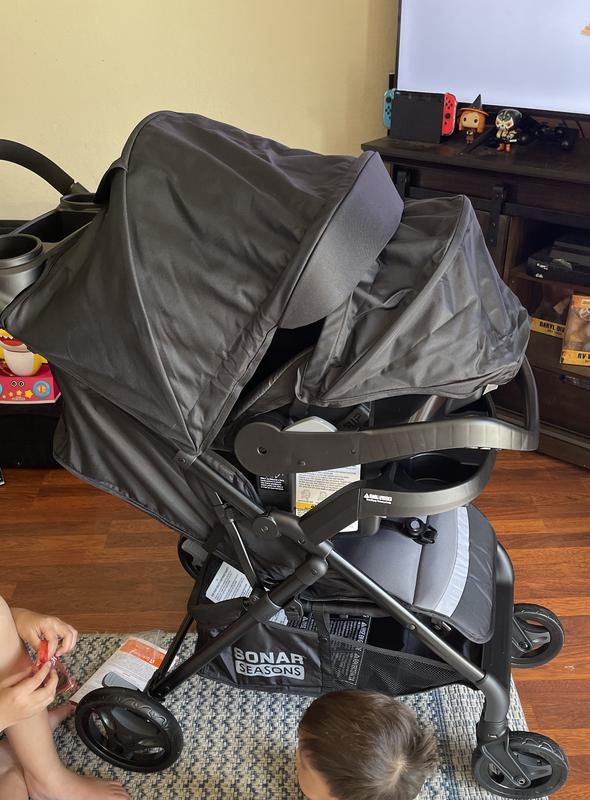 Stroller with car seat