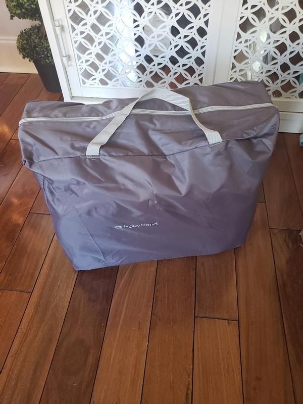 Compact fold; handy carry bag is great for travel