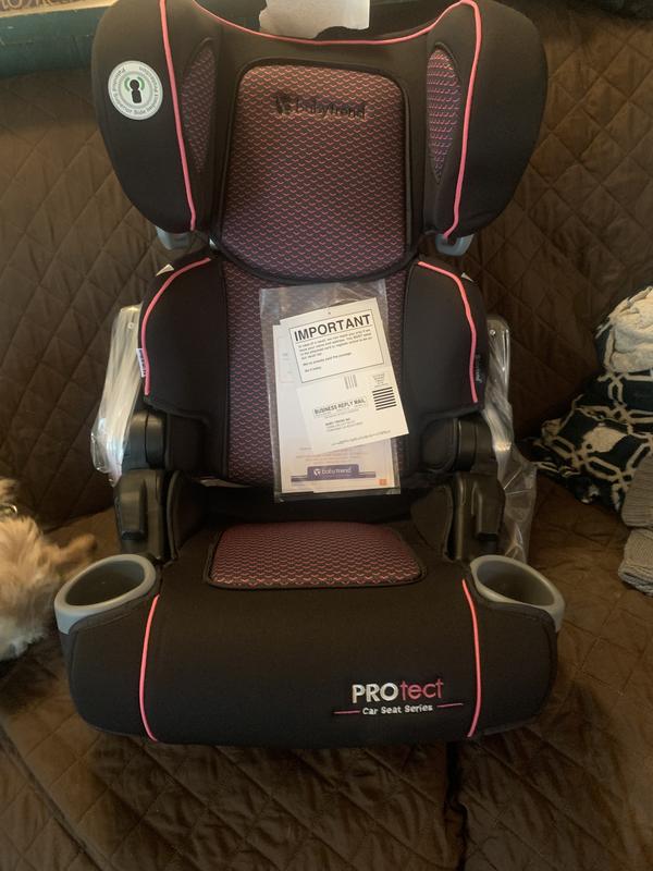 Baby Trend PROtect 2-in-1 Folding Booster Car Seat - Pink Tech - Pink 