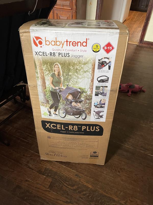 Baby Trend XCEL R8 PLUS Jogging Stroller with LED Liberty