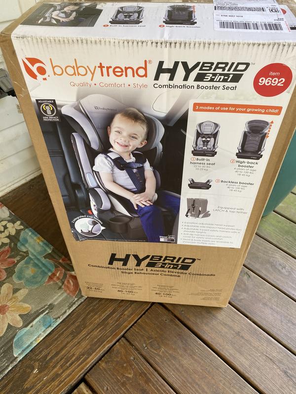 Baby Trend Hybrid Plus 3-in-1 Booster Car Seat, Teal Tide