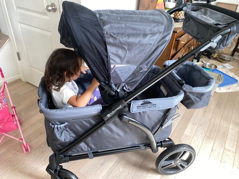 Baby Trend Expedition 2 in 1 Stroller Wagon PLUS Push or Pull