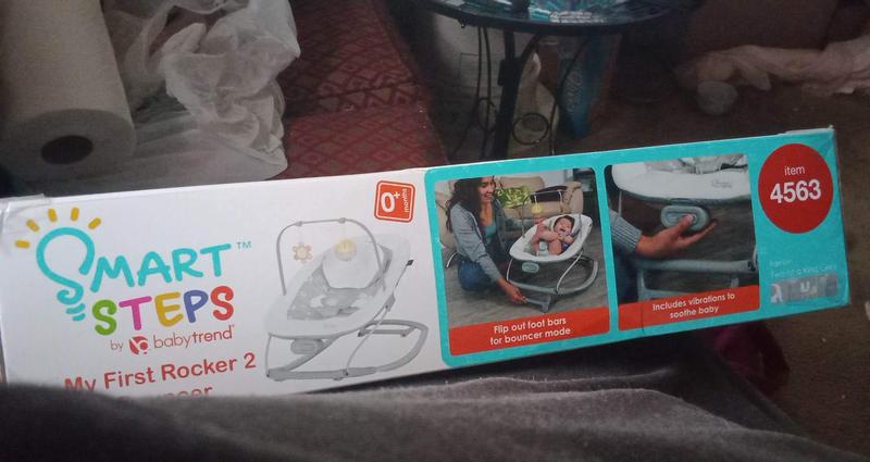 Smart Steps My First Rocker 2 Bouncer- Two of a Kind Grey (Target Exclusive)