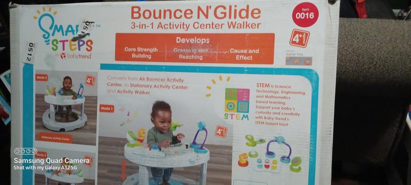 Bouncer activity center clearance