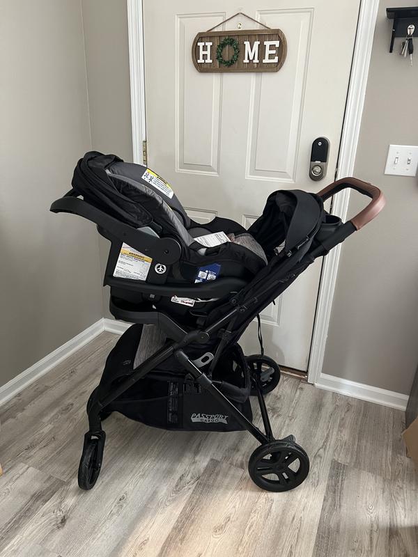 Baby Trend Passport Cargo Travel System with EZ-Lift PLUS Infant Car Seat -  Grey Bamboo  REBEL