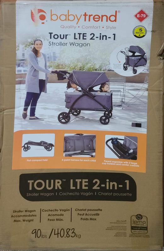 Baby trend tour 2 in 1 stroller 2024 wagon walmart