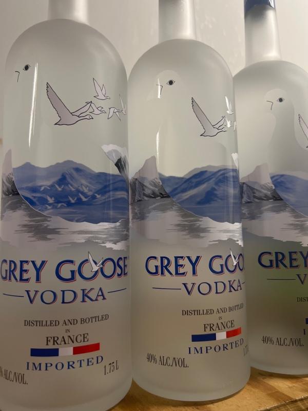 Grey Goose Glass Piece