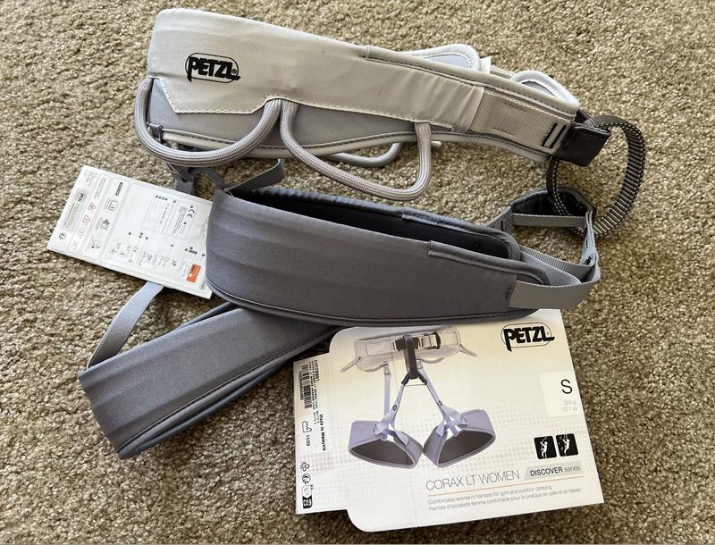 Petzl Corax Imbracatura Arrampicata Petzl Luna - Donna, Taglia M, Viola, Per Alpinismo E Climbing Imbrago Petzl