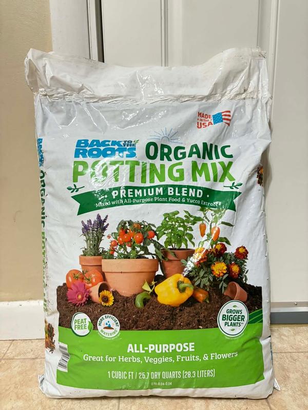 Back to the Roots All-purpose Organic Potting Soil Mix 47022 at