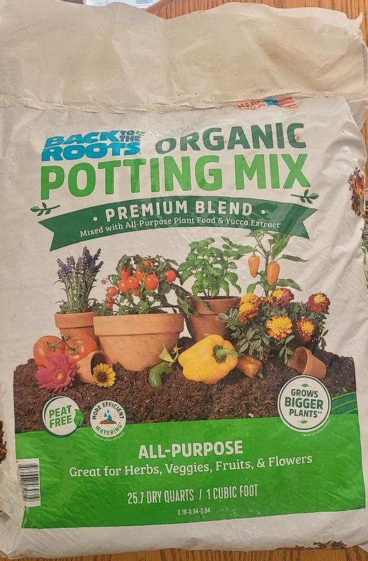 Back to the Roots All-purpose Organic Potting Soil Mix 47022 at
